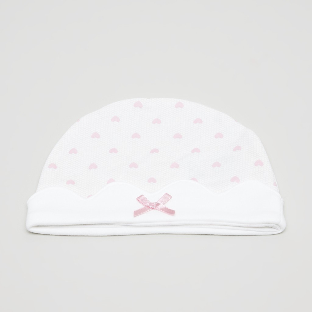 Babyshop Junior Printed Topi dengan Pita untik Bayi 