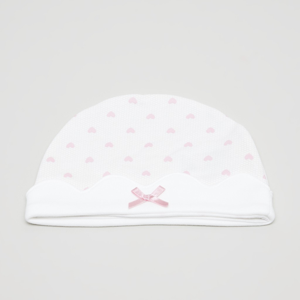 Babyshop Junior Printed Topi dengan Pita untik Bayi 