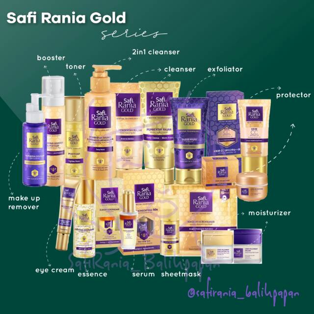 Safi Malaysia | Safi Rania Gold Eliksir Complete Series