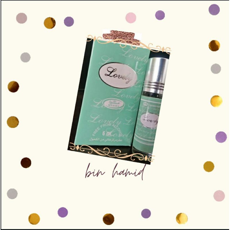 MINYAK WANGI/ PARFUM/ NON ALKOHOL / LOVELY