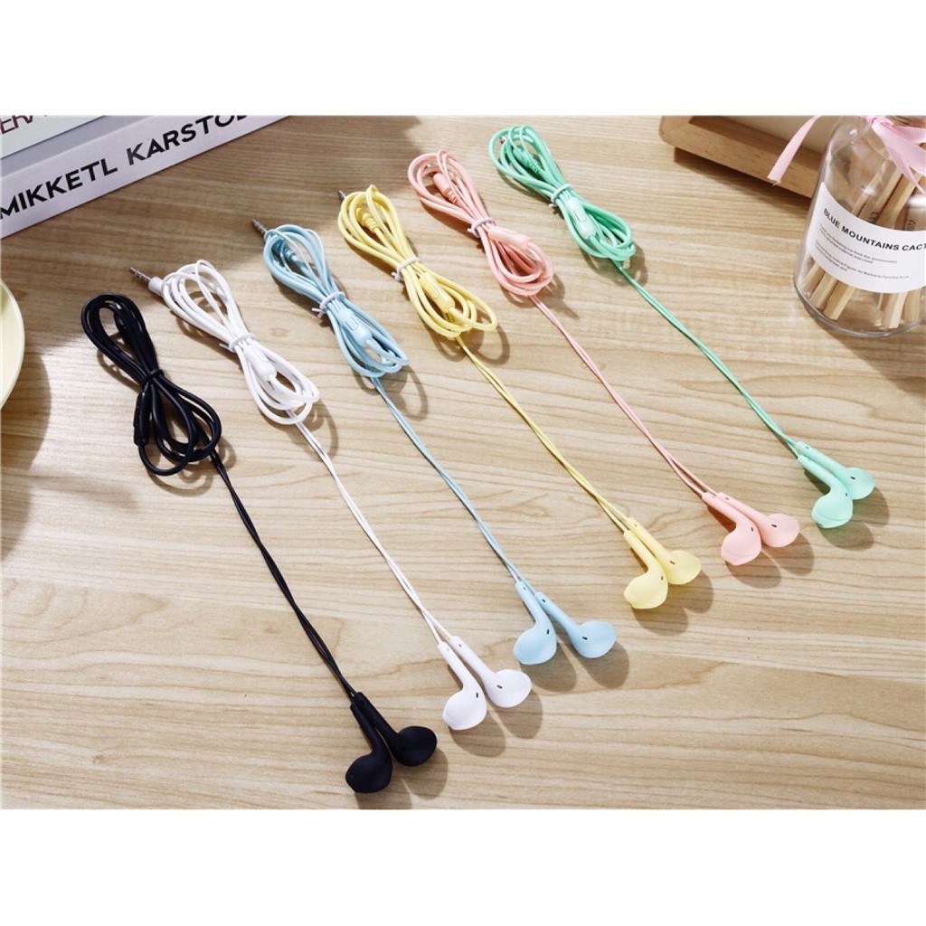 Headset Macaron Matte U19 / Handsfree U19 Macaron Mate Color Hifi Extra Bass JKT H681