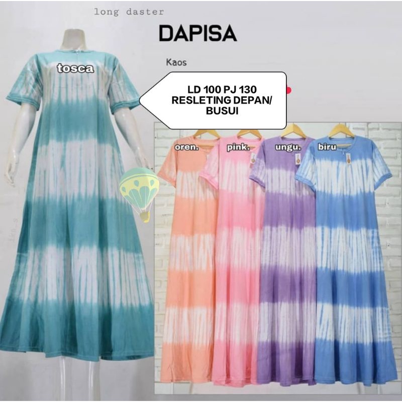 LONGDASTER KAOS PELANGI DAPISA RESLETING DEPAN