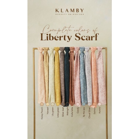 Liberty Scarf by Wearing Klamby