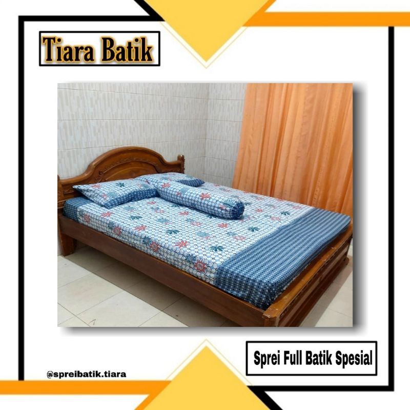 Sprei homemade sprei batik 180 * 200 (2sarban+2sargul) sprei murah sprei cantik grosir sprei