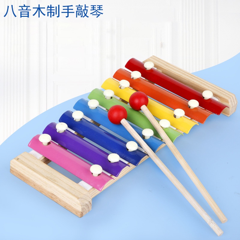 MOMMYCARE MAINAN EDUKASI ANAK BASIC SHAPE KAYU BALOK GEOMETRI PUZZLE 3D MONTESSORI SENSORY XYLOPHONE JAM ANGKA