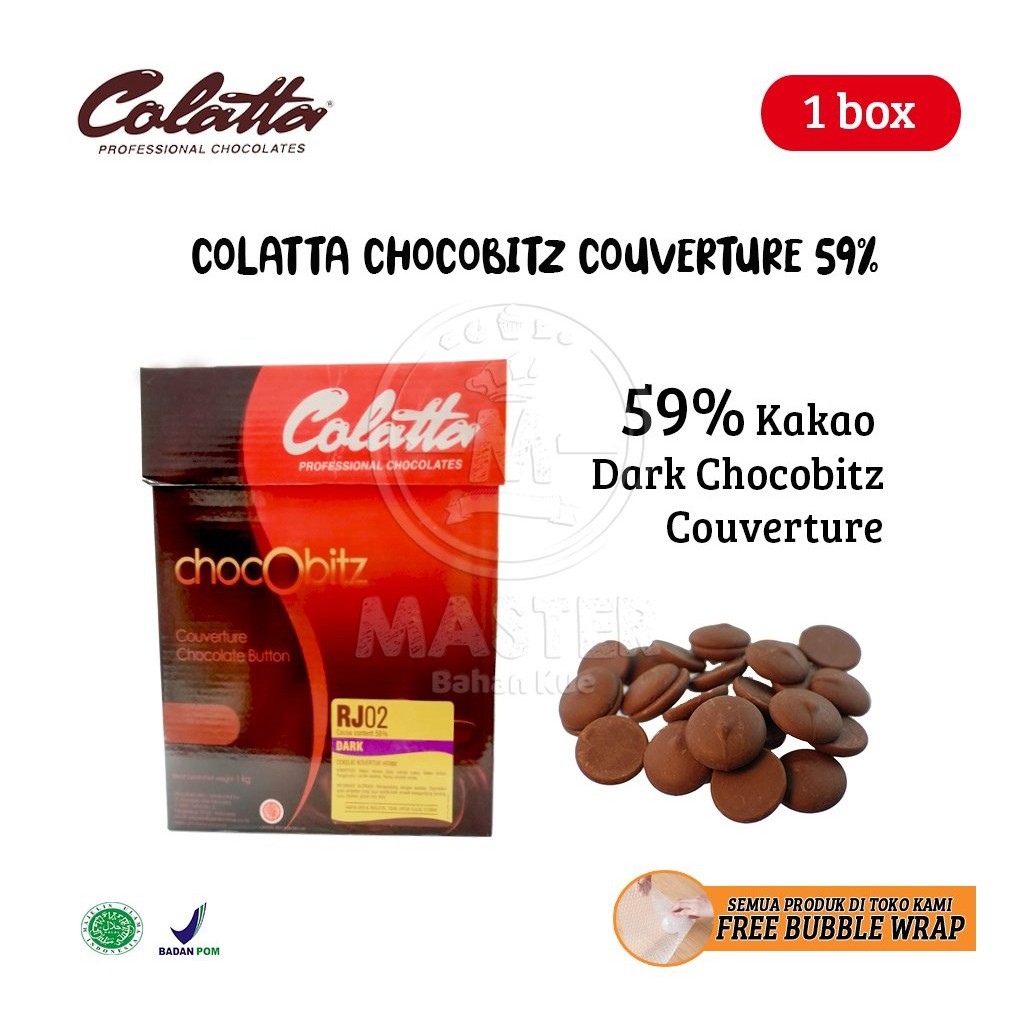 

Colatta Chocobitz Dark Couverture Coklat [1 Box]