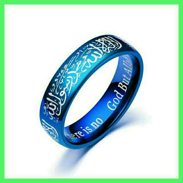 Cincin Tauhid Biru Bisa COD