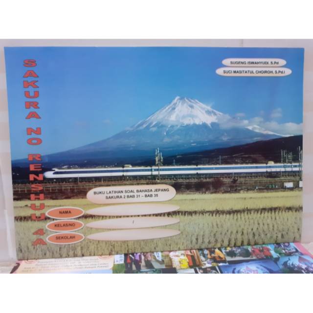 Buku Bahasa Jepang Dasar Otodidak 100%Bisa SD MI SMP MTs SMA MA SAKURA NO RENSHU 4A NIHONGO にほんご LKS
