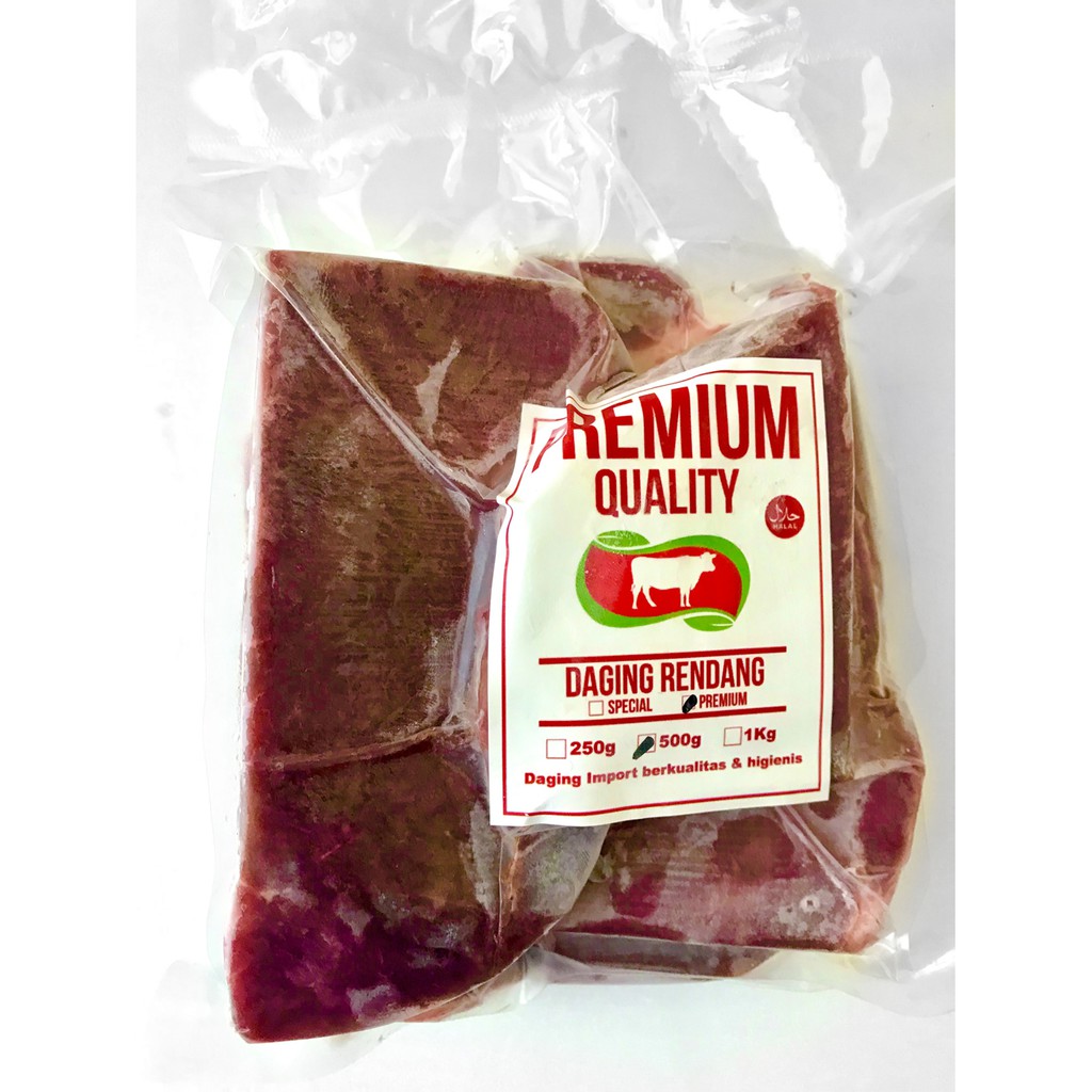 

Daging Sapi Rendang - 500grm, Import dari Australia