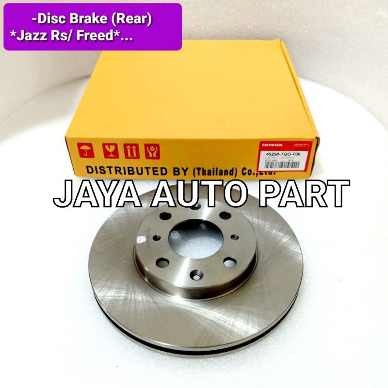 DISC BRAKE REAR/PIRIBGAN CAKRAM BLAKANG HONDA JAZZ/FREED