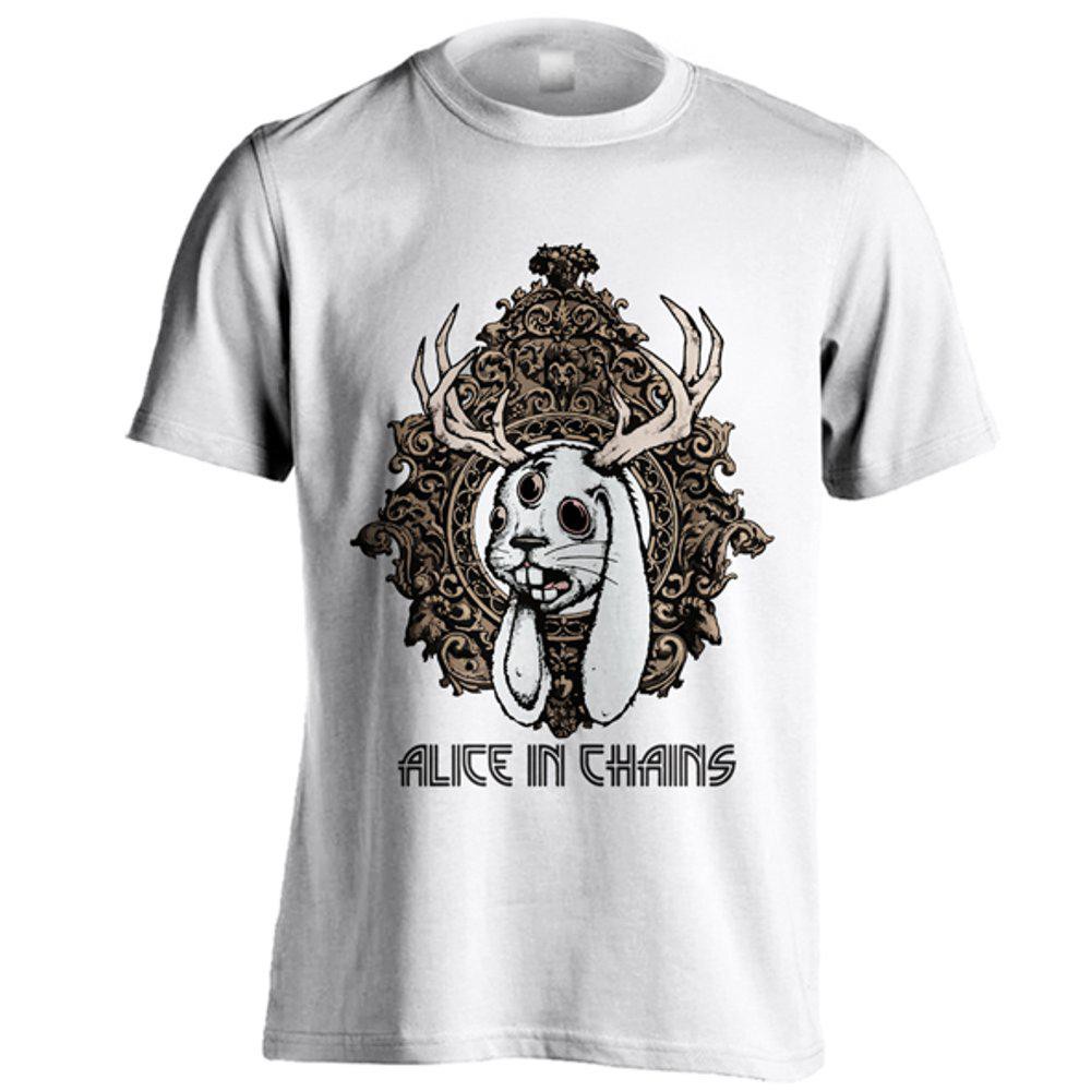 Kaos Bigsize XXXL Band Distro Alice In Chains C09 Warna Putih Ukuran XXXL Koleksi Baju Distro Band