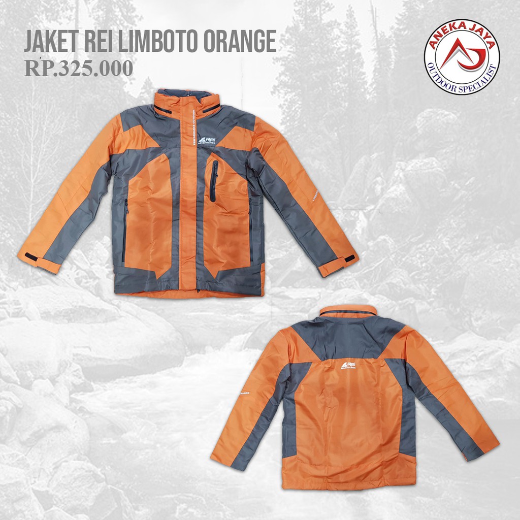 JAKET REI LIMBOTO ORANGE