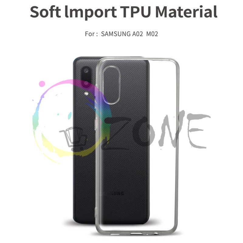 SOFTCASE TRANSPARAN SAMSUNG A02 - M02 PREMIUM CLEAR SOFT CASE