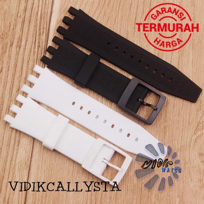 STRAP TALI RUBBER KARET IRONY CRONO VGK403 SVGK406 SVGK409 402