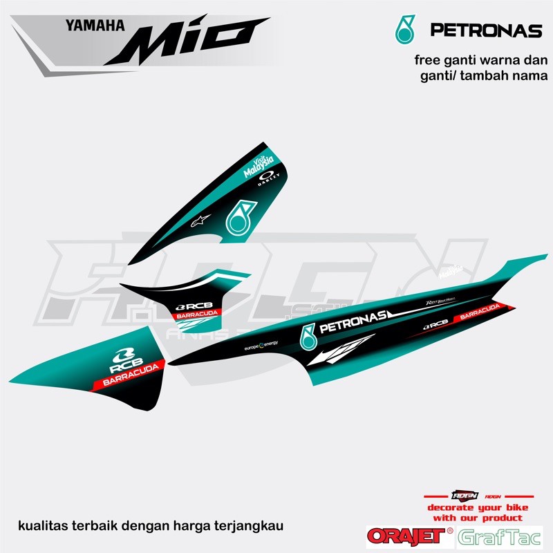 striping mio sporty petronas