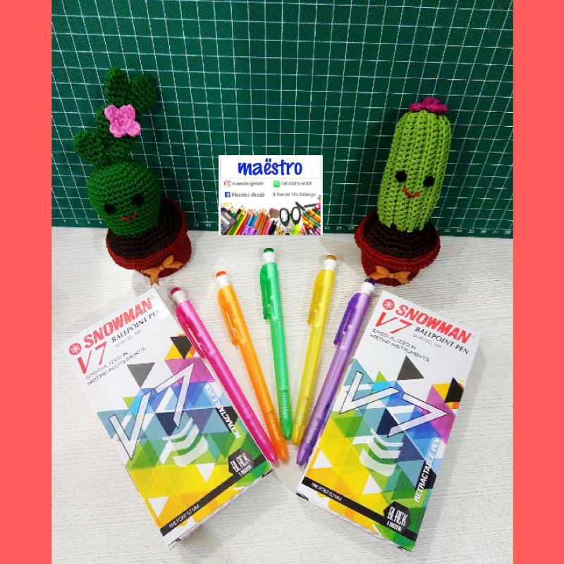 

Bolpen Snowman V7 0.7mm / Bolpen Snowman Murah