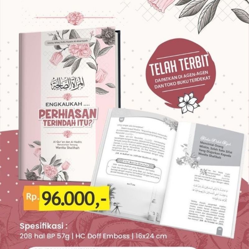 Engkaukah Perhiasan Terindah itu Buku Motivasi Wanita Shalihah