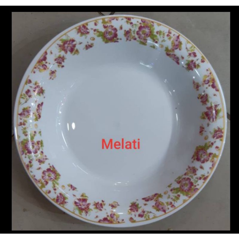 Piring Vicenza Motif Melati