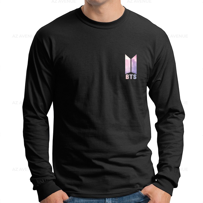 BAJU KAOS BTS Korean Group Bangtan Sonyeondan Kpop Long Sleeve Lengan Panjang XS-5XL T-Shirt T Shirt
