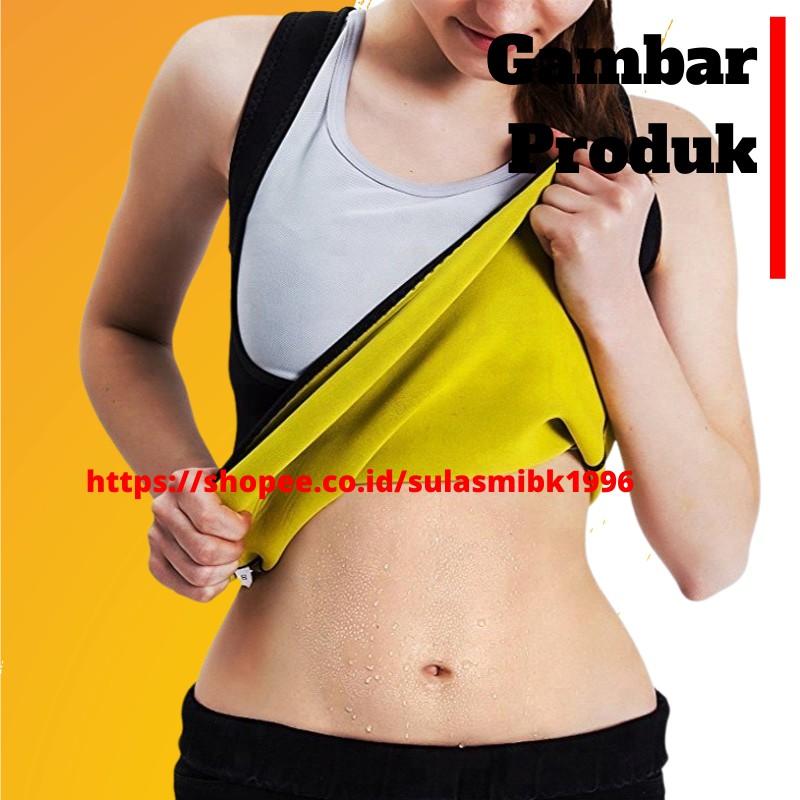 Korset Bakar Lemak Perut Cami Hot Shaper Neotex Original Korset Pengecil Perut Pembakar Lemak