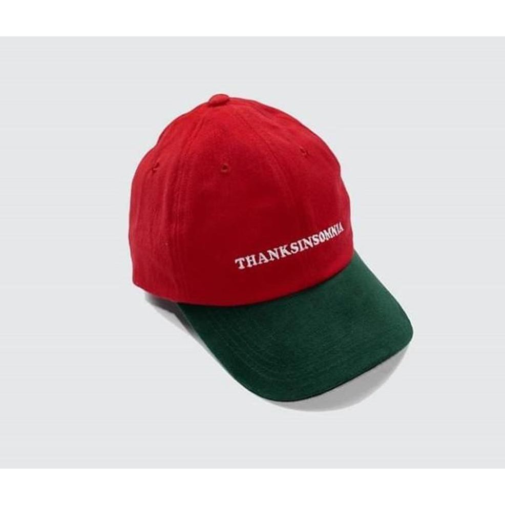 Terbaru Topi distro thanksinsomnia  Thanksinsomnia  Topi Red black  Terlaris Terpercaya