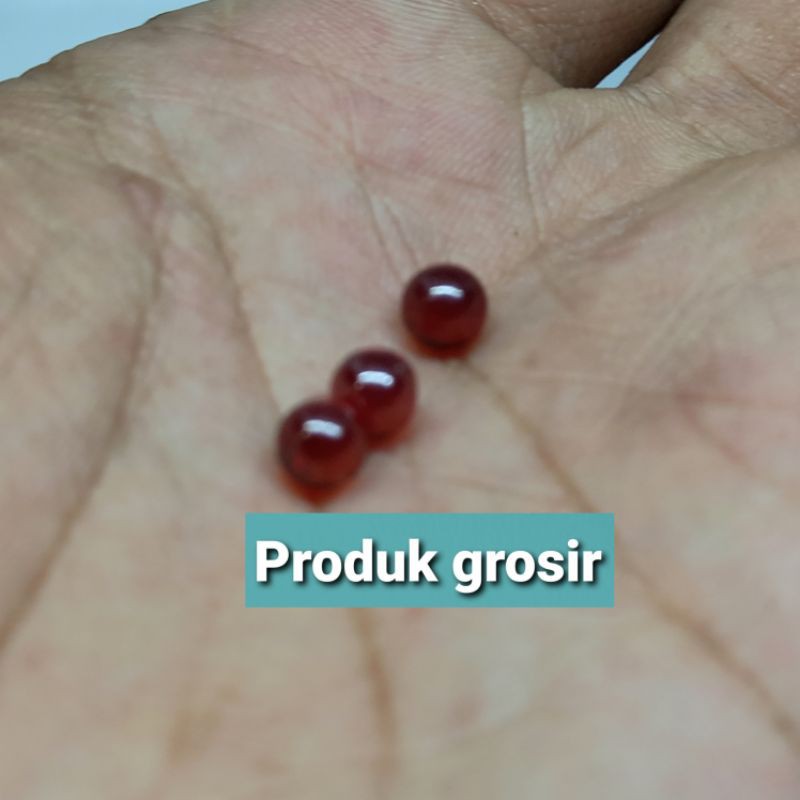 Batu Md Orange bulet 5mm