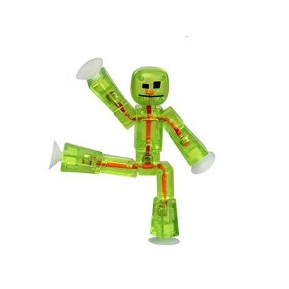 Mainan Action Figure Stickbot Ukuran 8cm Dengan Sucker Untuk Anak Laki-Laki