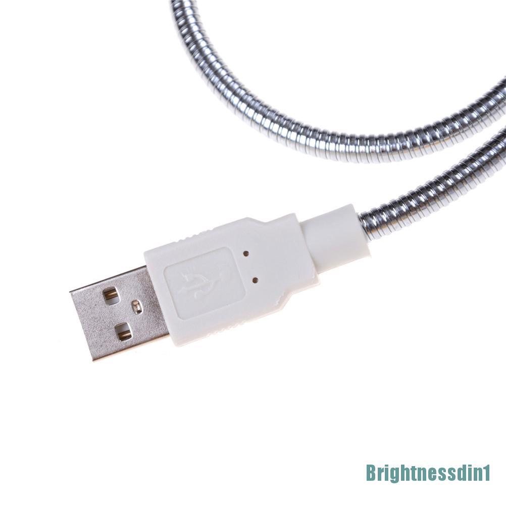 1 In 1 Kipas Jam LED Usb Mini Flexible