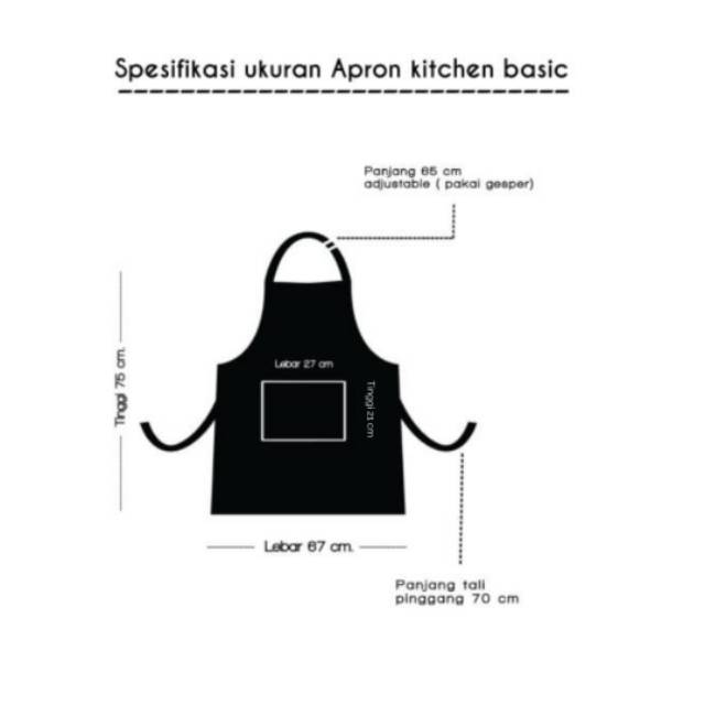 Celemek apron combination  warna Celemek pria wanita Celemek masak Celemek kitchen