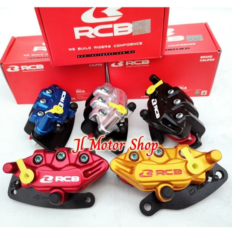 CALIPER KALIPER RCB DEPAN NEW R15 V3 V4 AEROX 155 NMAX OLD NMAX NEW R15 M AEROX 155 NEW  LEXI 125 SOUL GT 125 FINO 125 KALIPER RCB S S1 SERIES ORIGINAL