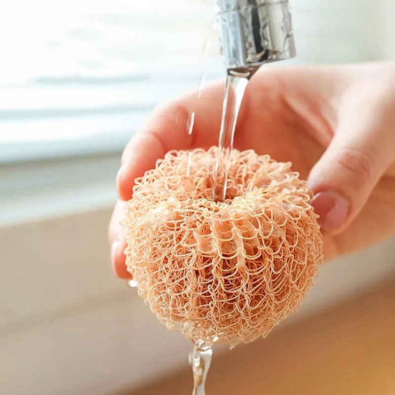 Sikat Cuci Piring Sabut Panci Kitchen Cleaning Fiber Brush 1120