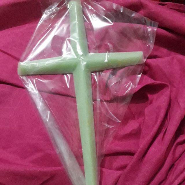 Salib Polos Fosfor, Glow In The Dark 27 Cm