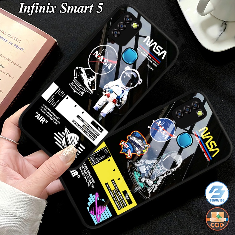 Benua Case - Case NASA ASTRO Infinix Smart 5  - Casing Infinix Smart 5 - Kesing Hp Infinix Smart 5 -