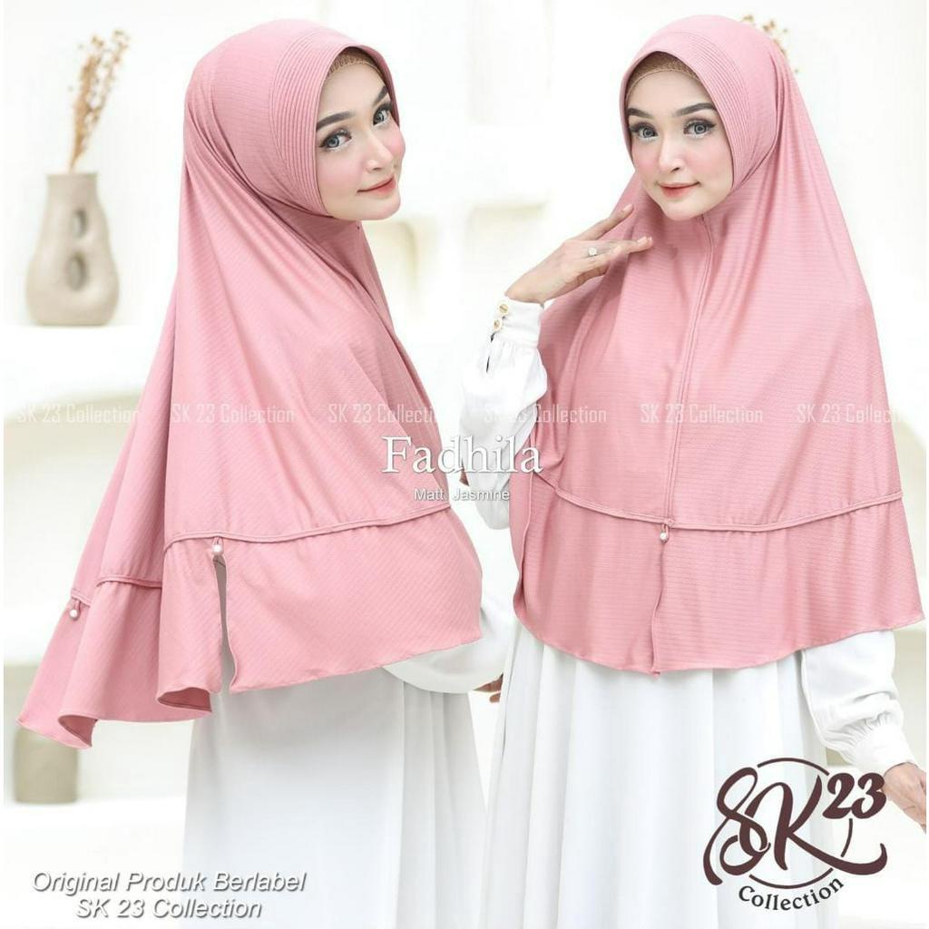 HIJAB INSTAN FADHILAH HIJAB JERSEY JASMINE BY SK 23 COLLECTION grosirjilbab.