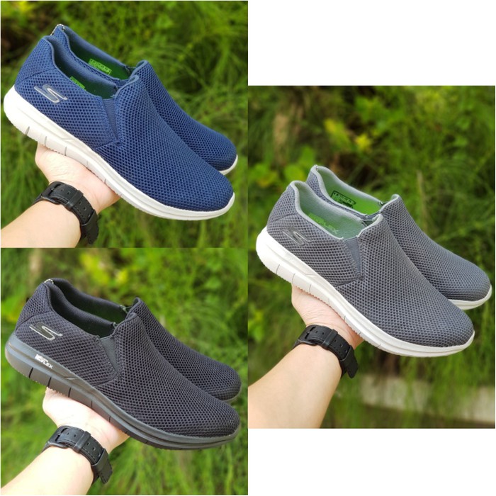 Super Hot Sepatu Skechers Pria GoFlex New Completion Best Seller