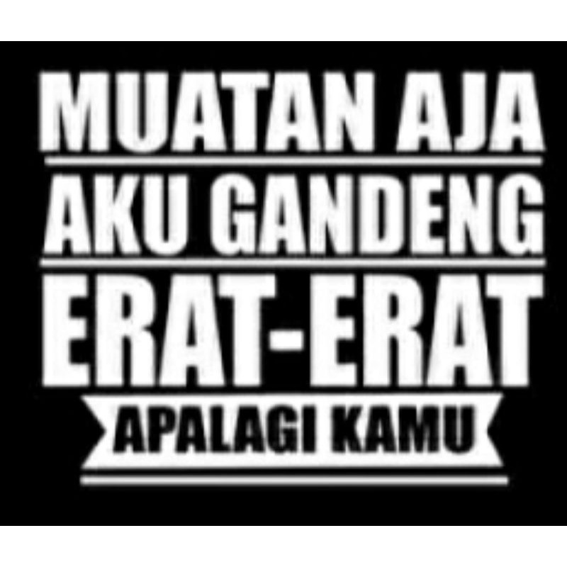 stiker cutting sticker kata2 buat di kaca,kepet,mobil truck,pick up,canter,elf dll