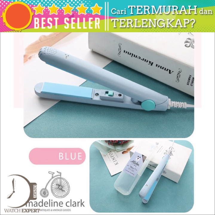 Bisa COD Catok Pelurus Rambut Hair Straightening Heating - Taffware YIBER YB21