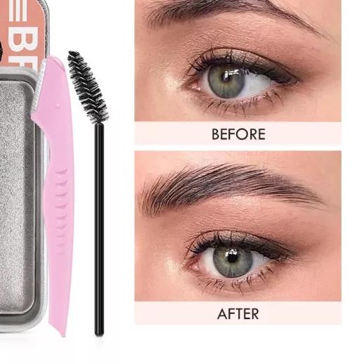 [] O.TWO.O Eyebrow Soap Brow Sculpt Lift Brow Styling Soap Waterproof Eyebrow Gel Pomade