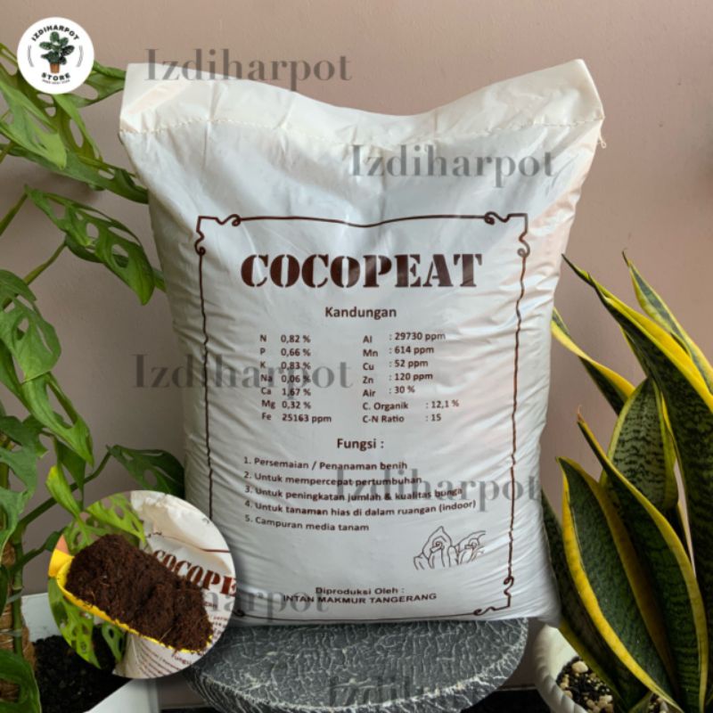 media tanam cocopeat sabut kelapa halus premium - COCOPEAT SABLON