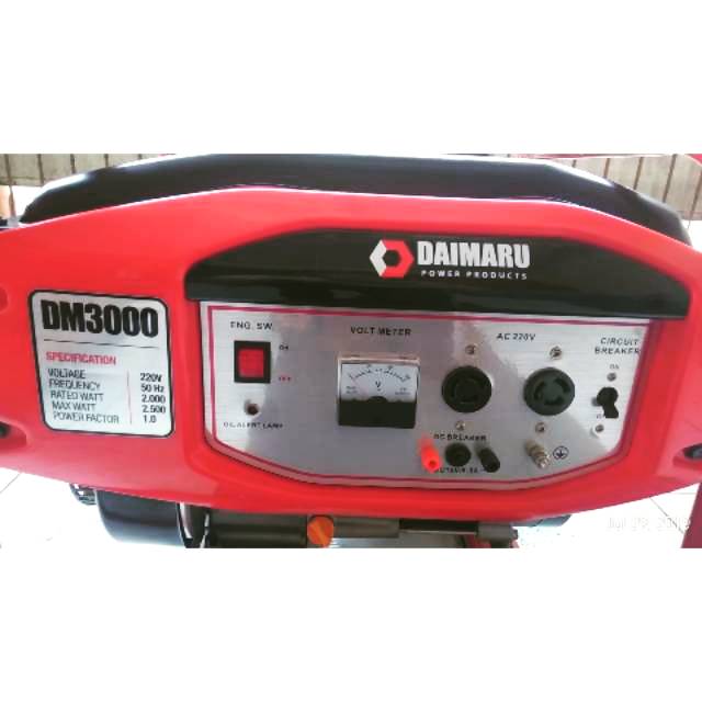 Genset Daimaru 2500 watt Bensin