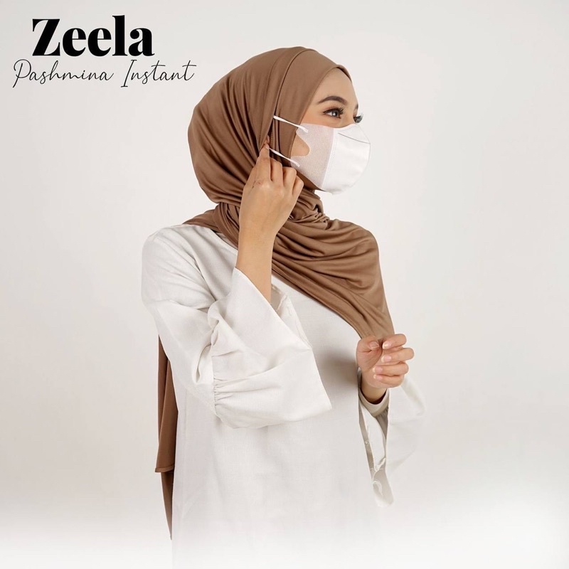 Zeela pashmina instan / pashmina pandemi / pashmina masker