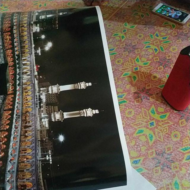 Poster Medium Kaabah #fjp285 - Ukuran 47 X 65 Cm