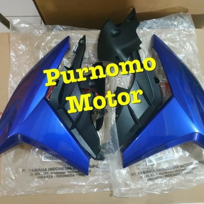 Sayap kupingan tangki yamaha Vixion advance nva set biru original ORIGINAL YAMAHA