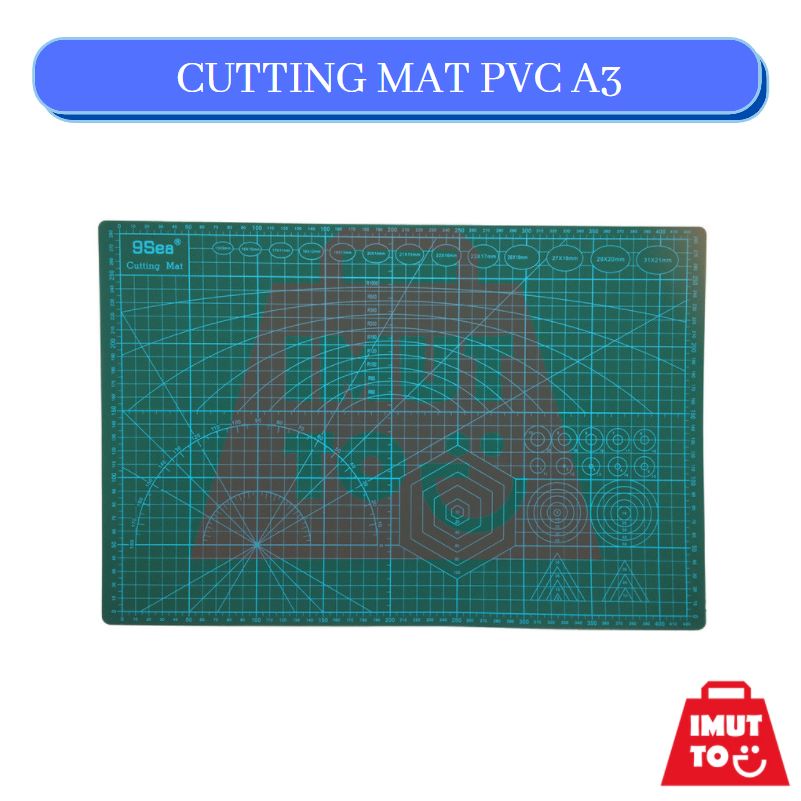 

IMUTTO CUTTING MAT PVC A3 PAD BOARD PAPAN POTONG KULIT DIY KUAT AWET ELASTIS BERKUALITAS MANTAB