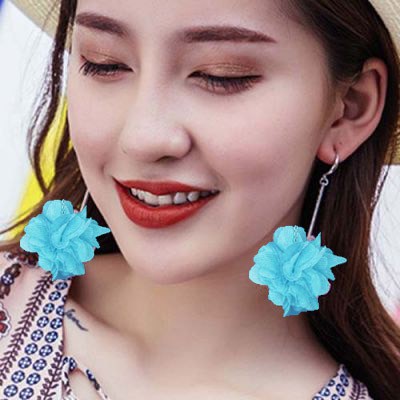 Anting Fashion Wanita Kekinian Style Korea Model Bunga MISS  40