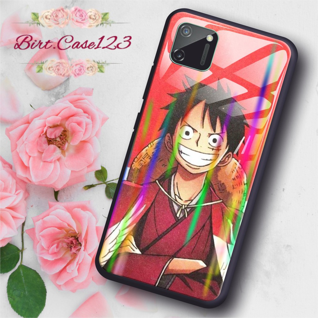 BC Case Gambar ONE PIECE back case glass aurora iphone 5g 6g 6g+ 7g 7g+ 8g 8g+ x xr xs max 11 5,8