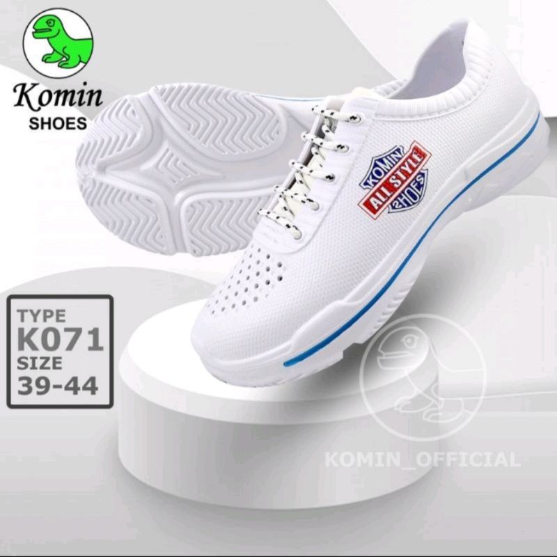 Sepatu Hitam dan Putih Cowok-Cewek Keren Murah 39-44