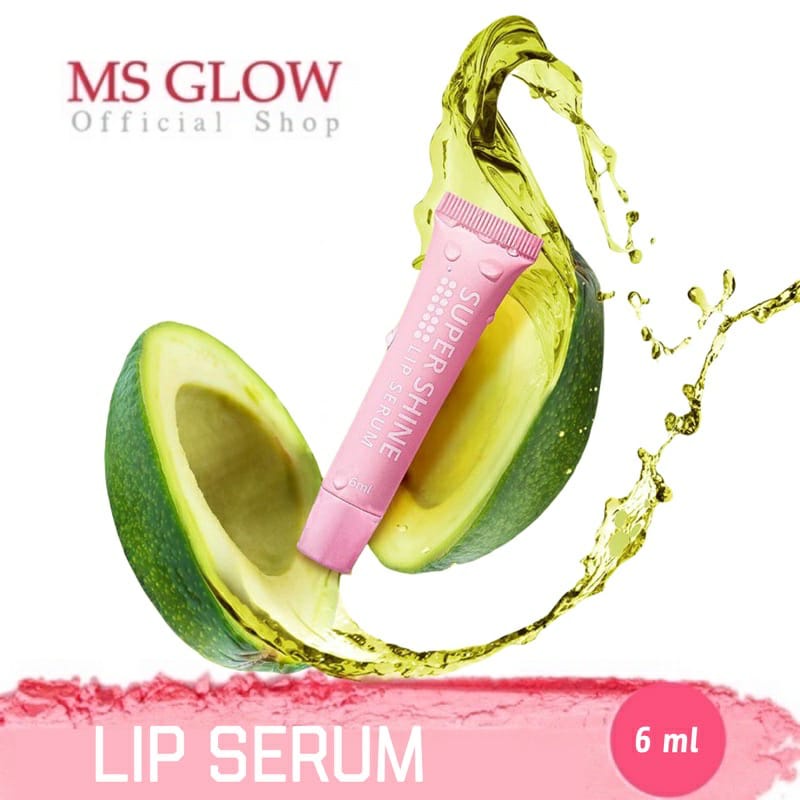 LIP SERUM BY MS GLOW 6 ML MS GLOW LIP SERUM SERUM BIBIR/PELEMBAB BIBIRlip serum ms glow 6 ml