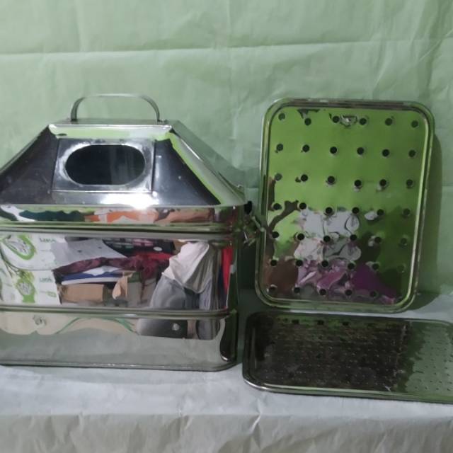 Kukusan kue kotak,masak nasi