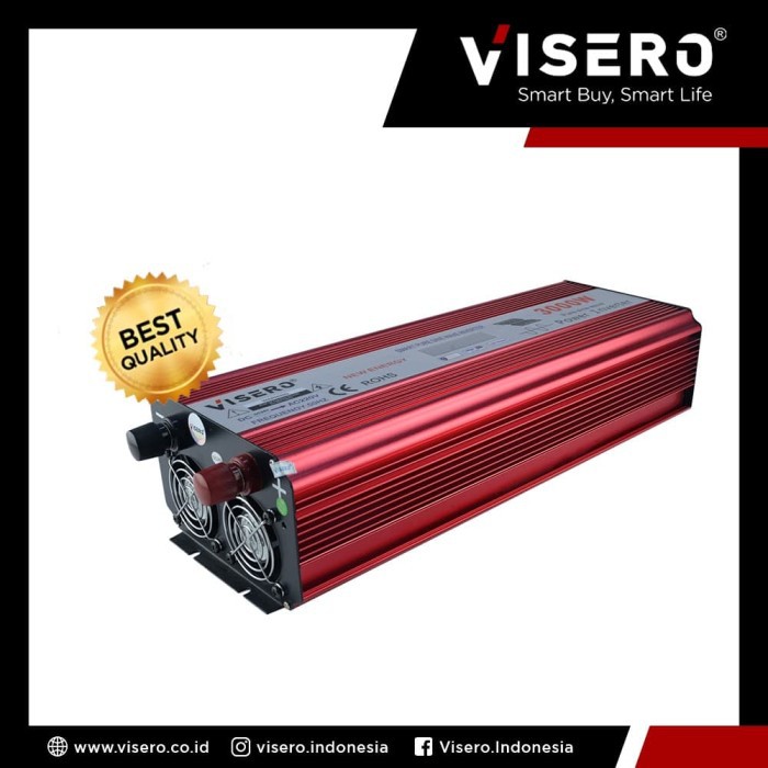 Power Inverter 24V 3000W Pure Sine Wave Visero (VIO-3000W PSW)